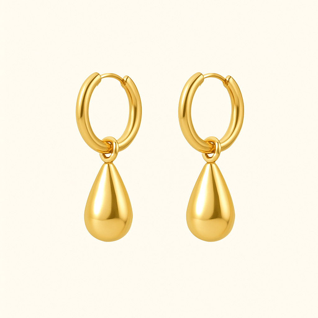 CALORA_Oorbellen_Dames_Goud_Zilver