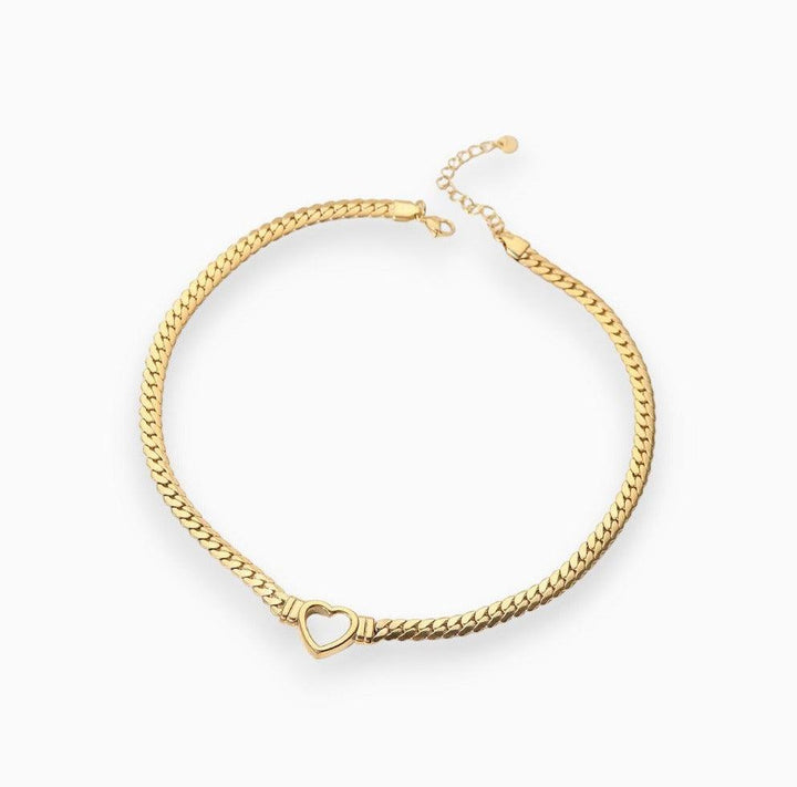 Verité | 18K gouden hartslagketting