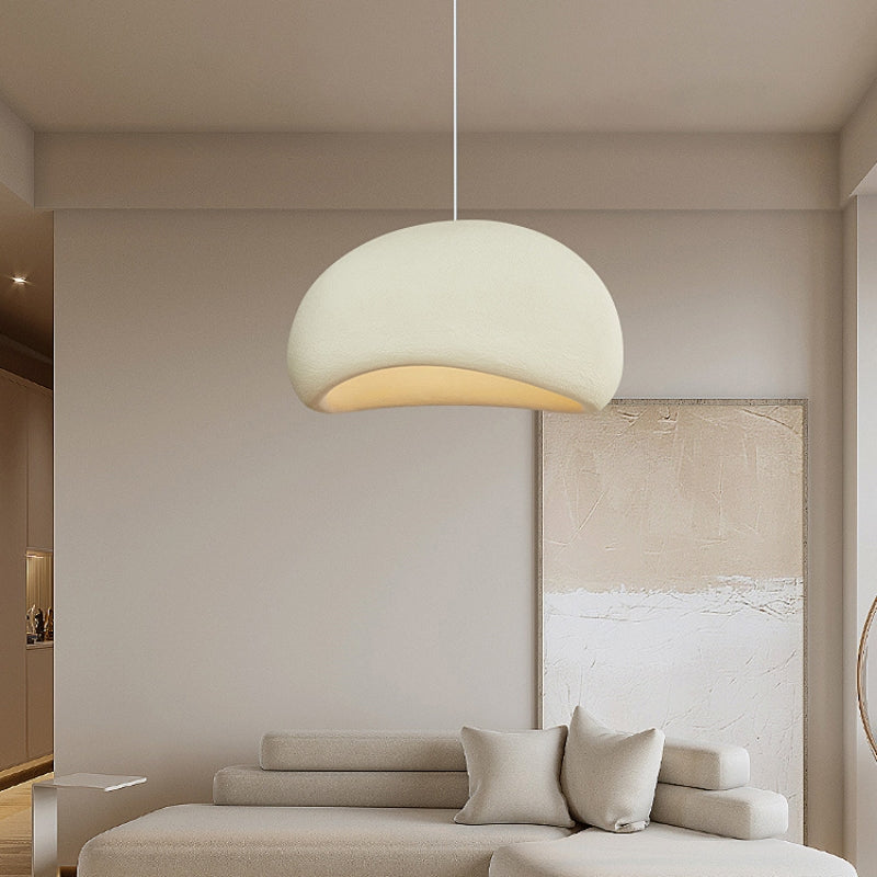 CALORA_ Cloud Linear Wabi-sabi Hanglamp - Glas en Metaal, 1 Fitting E27