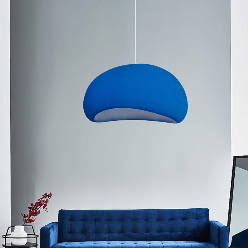 CALORA_ Cloud Linear Wabi-sabi Hanglamp - Glas en Metaal, 1 Fitting E27