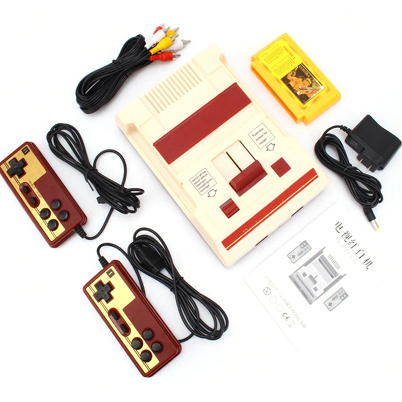 CALORA_ RetroGameMaster | Retro Console X4 Pro l met 2 Controllers en 500+ Spellen l AV Aansluiting voor TV