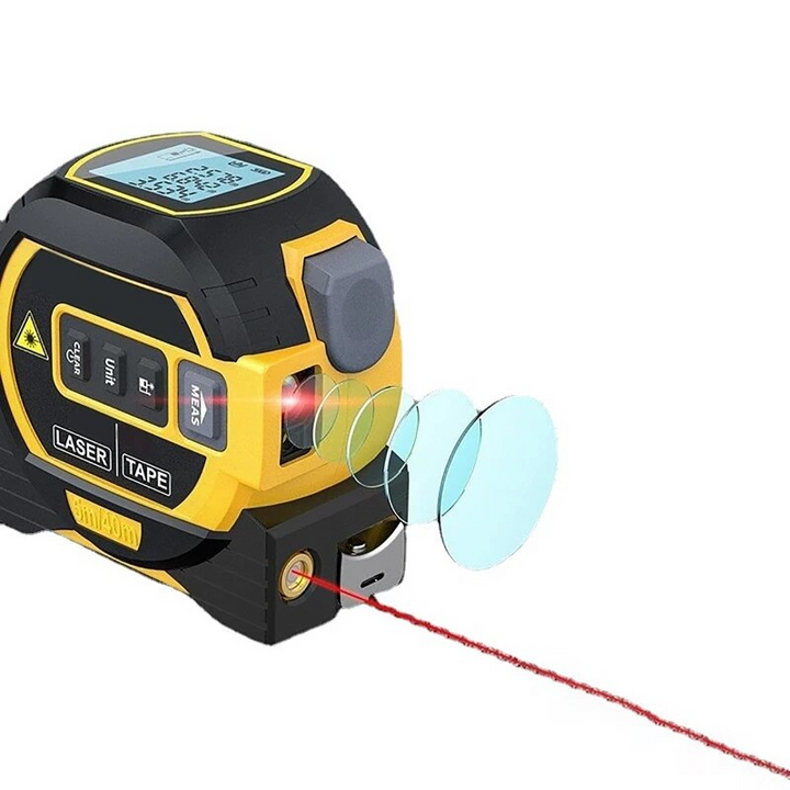 CALORA_ Duratex | 3-in-1 Infrarood Laser Meetlint - Laser & Traditioneel Rolmaat in eén