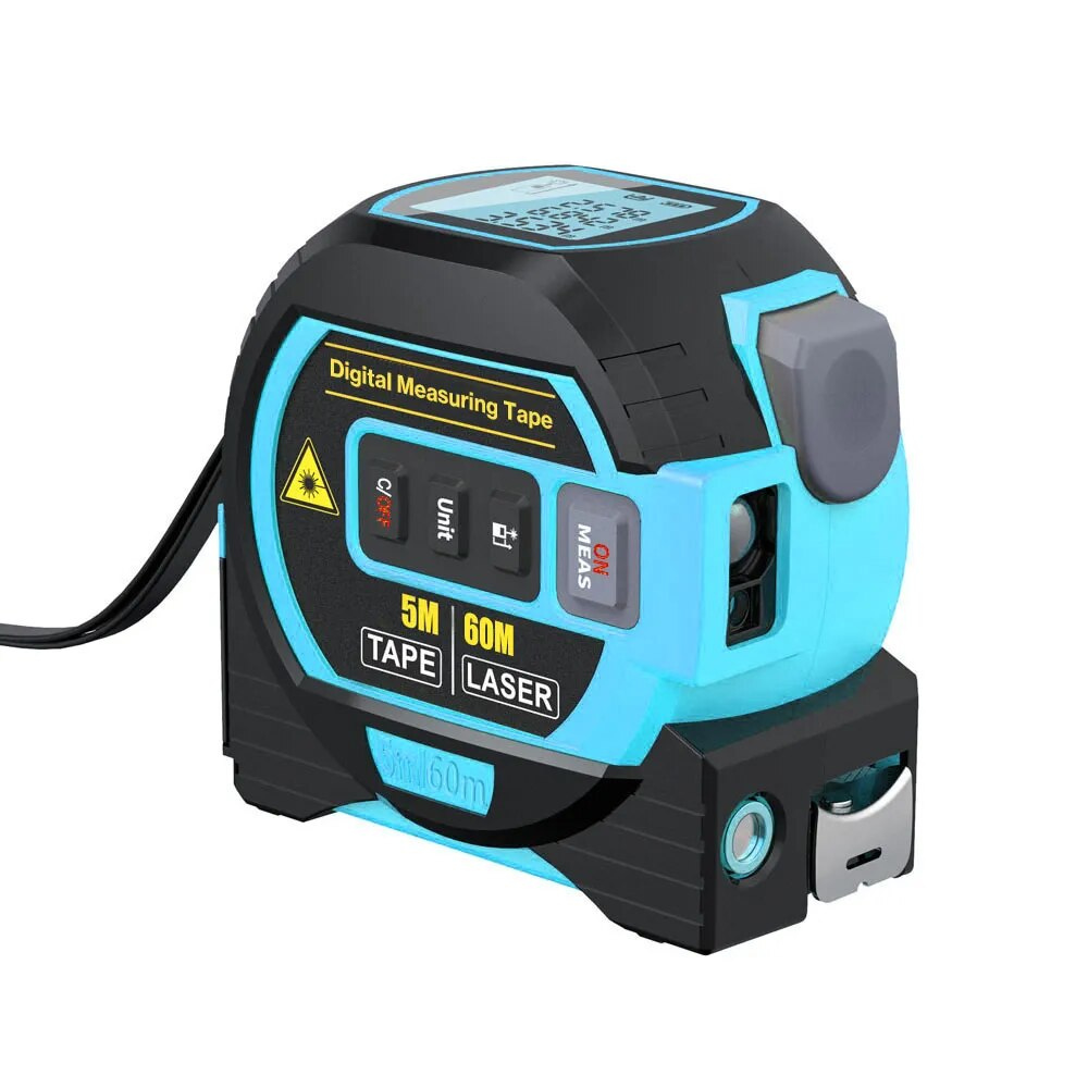CALORA_ Duratex | 3-in-1 Infrarood Laser Meetlint - Laser & Traditioneel Rolmaat in eén