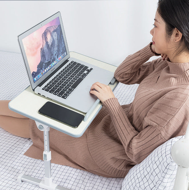 CALORA_ Vouwbare Laptoptafel voor Bed - Minimalistisch Ontwerp voor Studenten