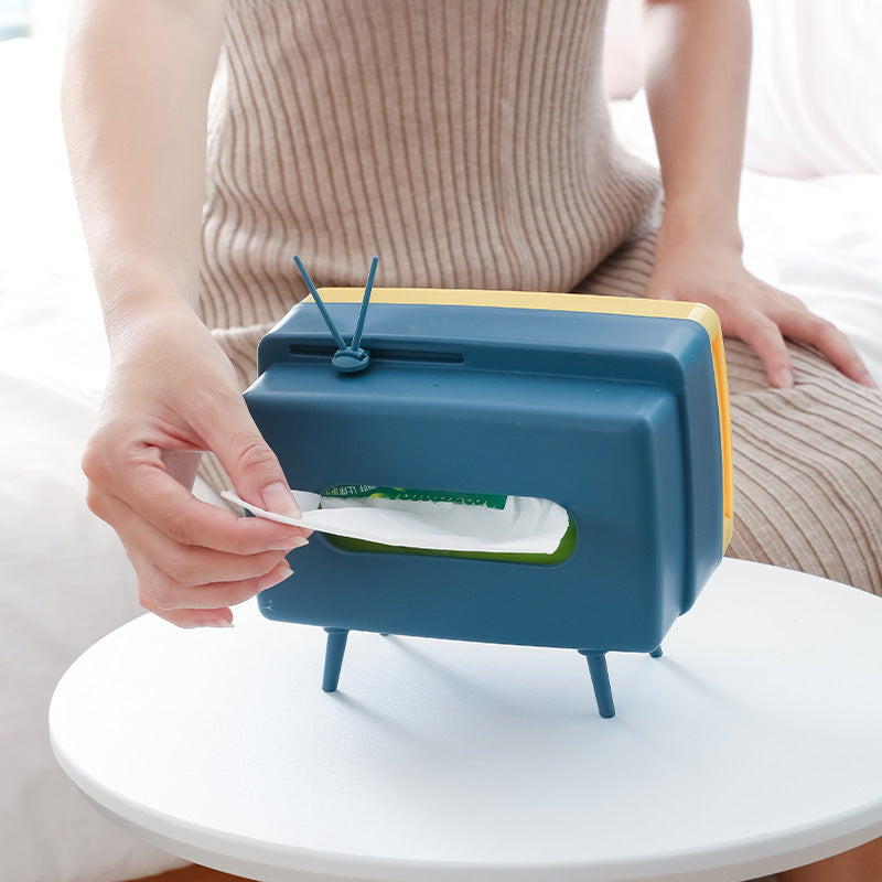 DecoArty | Designer TV Tissue Box - Voor mobiel TV kijken