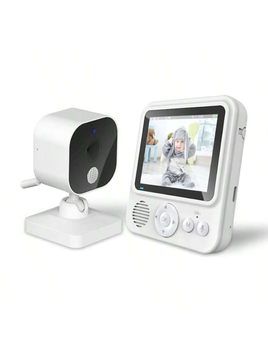 CALORA_ Draadloze Babyfoon met 2,8" Oplaadbaar Scherm en Tweerichtingsgesprek