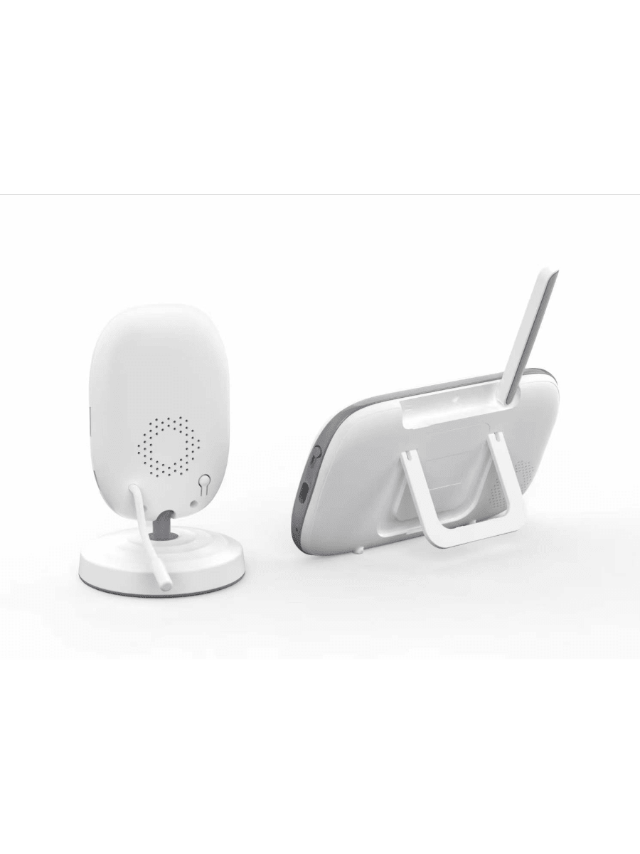CALORA_ Oplaadbare Babyfoon met 3,5 Inch Scherm en Tweerichtingscommunicatie