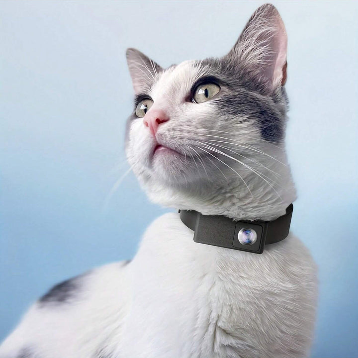 CALORA_ Draagbare 160 Graden Camera voor Katten en Honden met 1080P Video