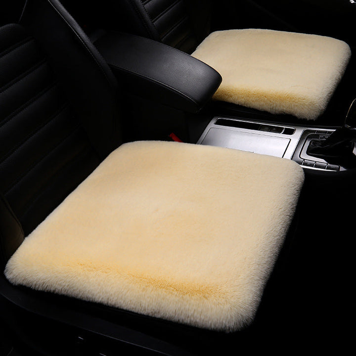CALORA_ Premium Schapenvacht Pluche Autostoel Kussen