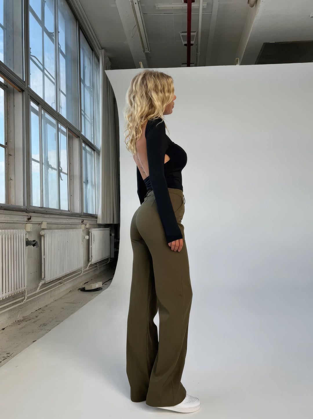 Fayana | Stijlvolle Pantalon met hoge Taille