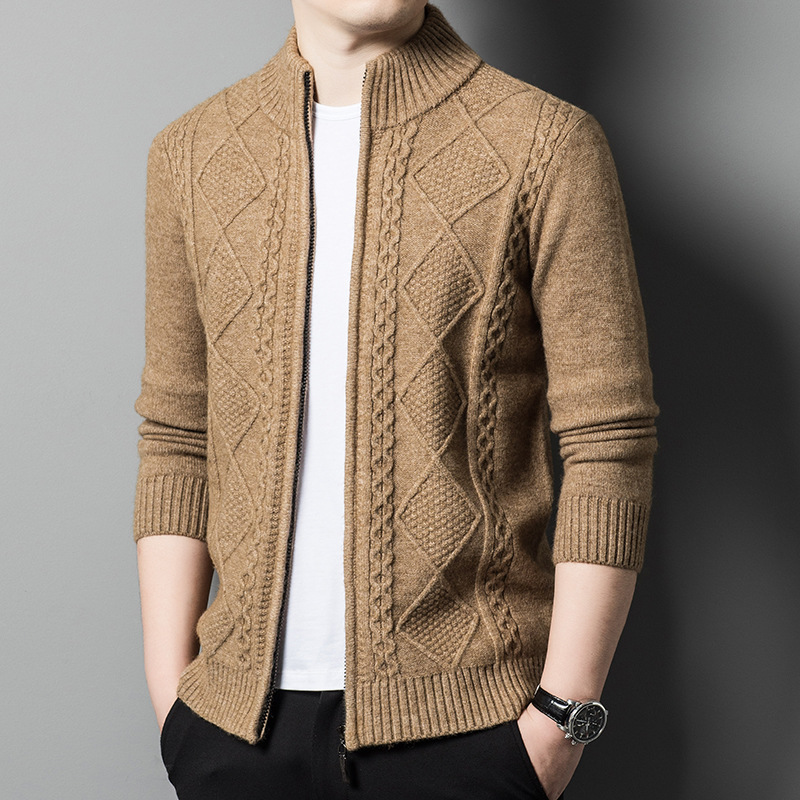 CALORA_ Stylatch | Vest met patroon en Ritssluiting