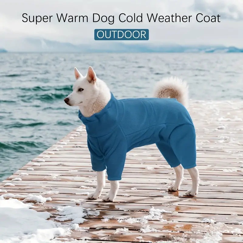 Winddichte Winterjas voor kleine en grote Honden – Warme Pyjama