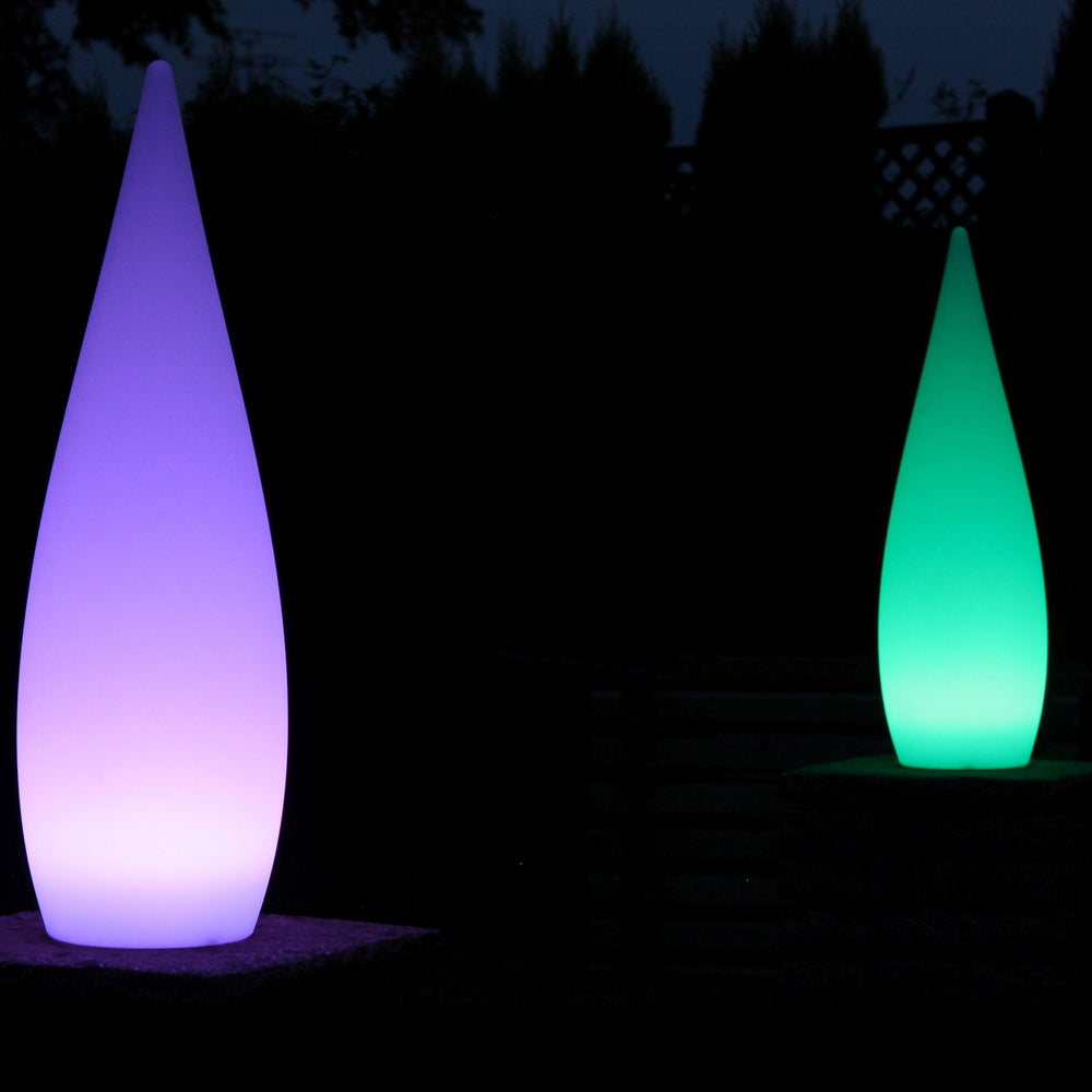 CALORA_ FlokLicht | Oplaadbare Waterdruppelvormige Lamp