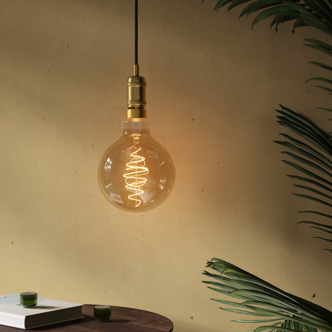 CALORA_ Nori G200 LED Filamentlamp met E27 Fitting - Dimbaar Warm Wit Licht