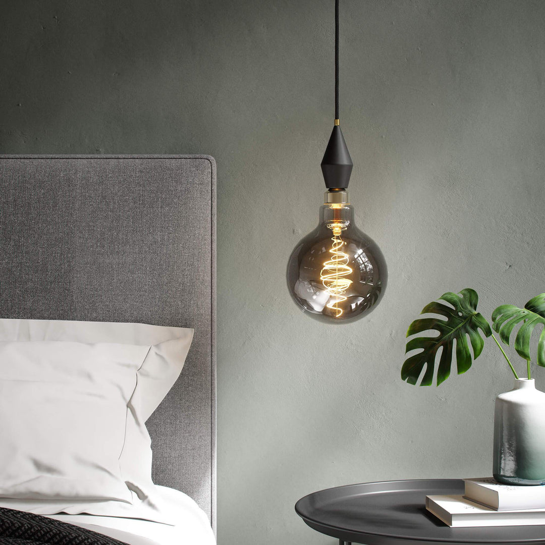 CALORA_ Nori G200 LED Filamentlamp met E27 Fitting - Dimbaar Warm Wit Licht