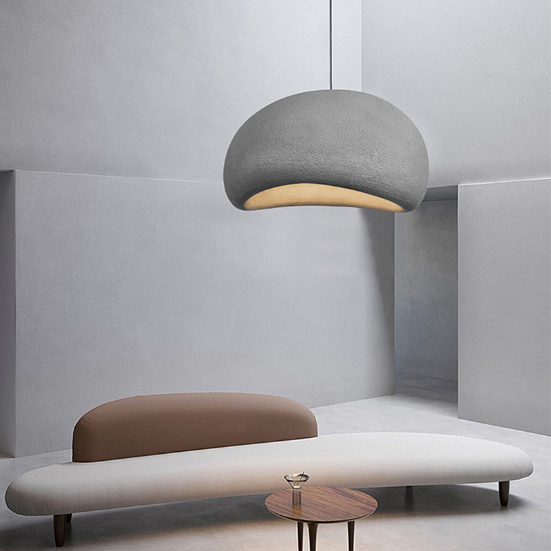CALORA_ Cloud Linear Wabi-sabi Hanglamp - Glas en Metaal, 1 Fitting E27
