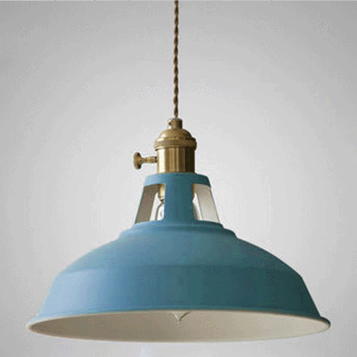 CALORA_ FlokLicht | Industriële Retro Metalen Hanglamp met 1 Lichtpunt voor Eetruimtes en Restaurants
