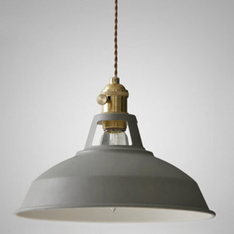 CALORA_ FlokLicht | Industriële Retro Metalen Hanglamp met 1 Lichtpunt voor Eetruimtes en Restaurants