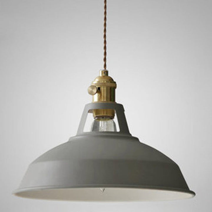CALORA_ FlokLicht | Industriële Retro Metalen Hanglamp met 1 Lichtpunt voor Eetruimtes en Restaurants