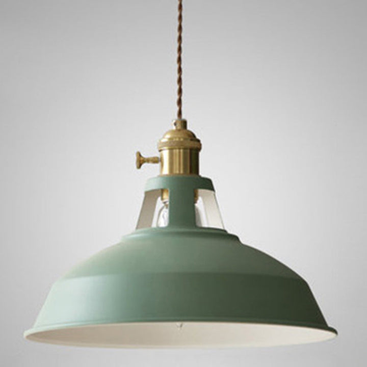 CALORA_ FlokLicht | Industriële Retro Metalen Hanglamp met 1 Lichtpunt voor Eetruimtes en Restaurants