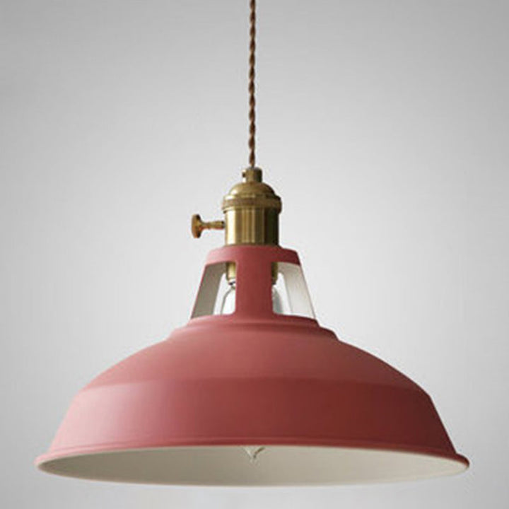 CALORA_ FlokLicht | Industriële Retro Metalen Hanglamp met 1 Lichtpunt voor Eetruimtes en Restaurants