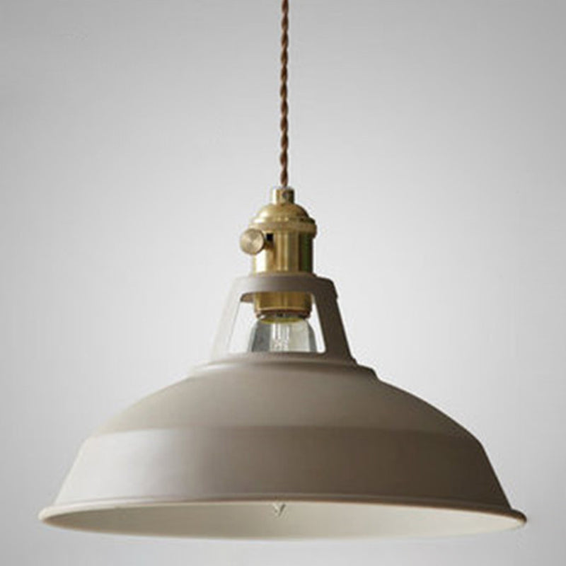 CALORA_ FlokLicht | Industriële Retro Metalen Hanglamp met 1 Lichtpunt voor Eetruimtes en Restaurants