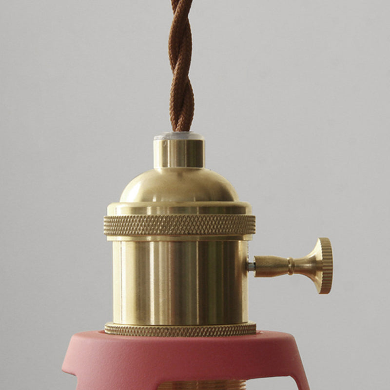 CALORA_ FlokLicht | Industriële Retro Metalen Hanglamp met 1 Lichtpunt voor Eetruimtes en Restaurants