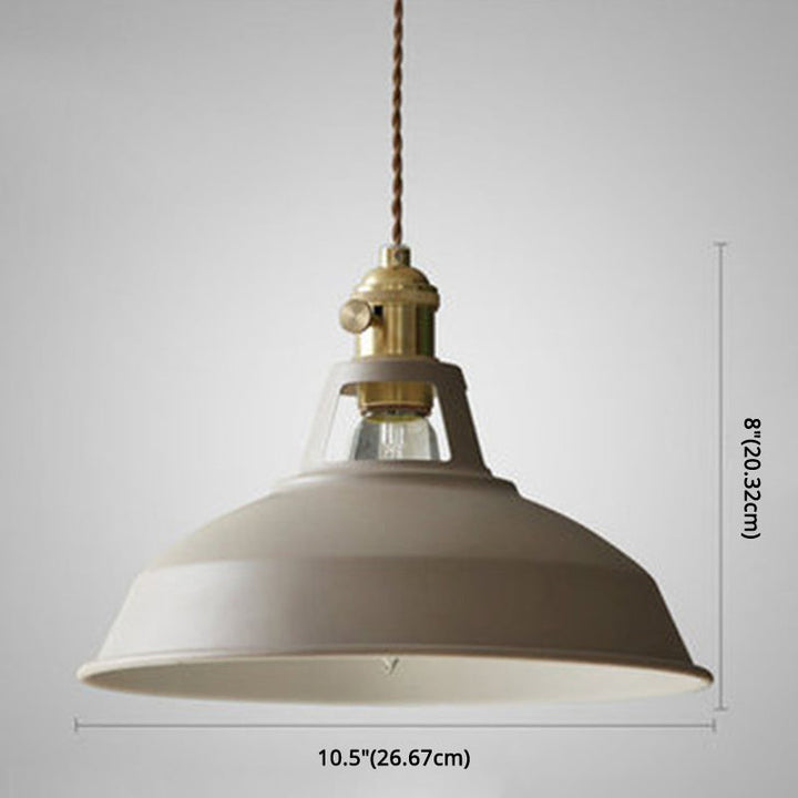 CALORA_ FlokLicht | Industriële Retro Metalen Hanglamp met 1 Lichtpunt voor Eetruimtes en Restaurants