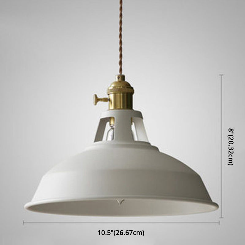 CALORA_ FlokLicht | Industriële Retro Metalen Hanglamp met 1 Lichtpunt voor Eetruimtes en Restaurants