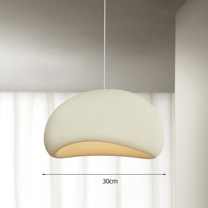 CALORA_ Cloud Linear Wabi-sabi Hanglamp - Glas en Metaal, 1 Fitting E27