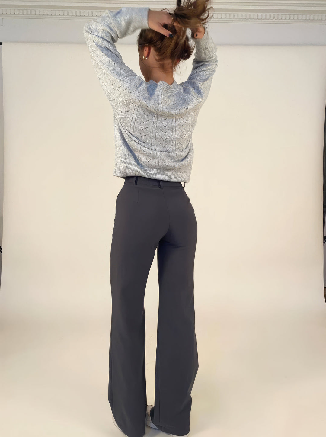 Fayana | Stijlvolle Pantalon met hoge Taille