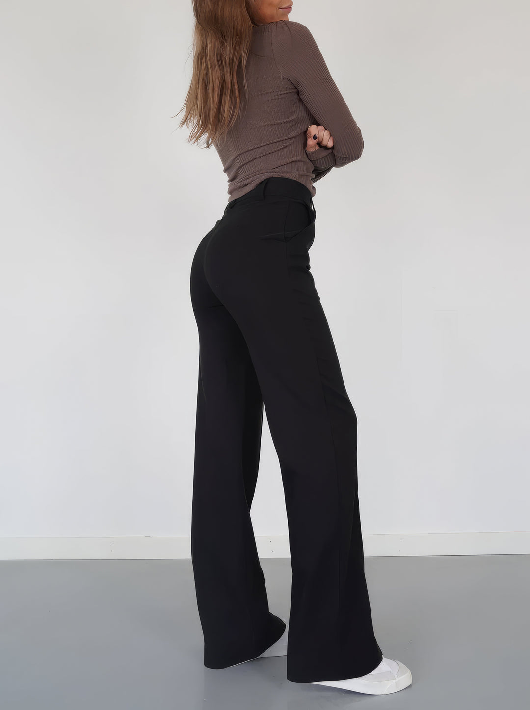 Fayana | Stijlvolle Pantalon met hoge Taille