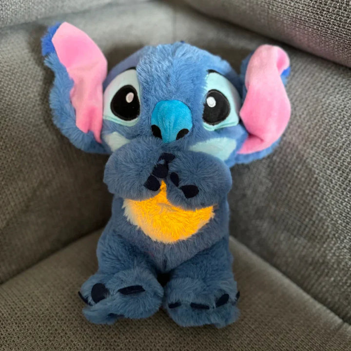 CuddlyCufs | Stitch Rustgevend Knuffeldier - Betere Slaap voor Baby’s