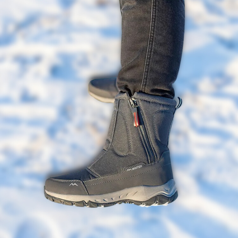 Stijlvolle Winter Snowboots met Comfortabele Pluche Voering