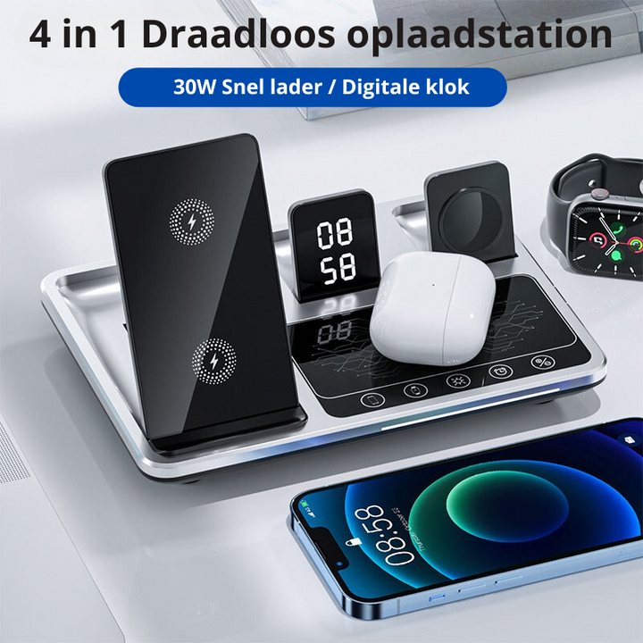 CALORA_ Voltify | Design Oplaadstation voor Snel Draadloos Opladen
