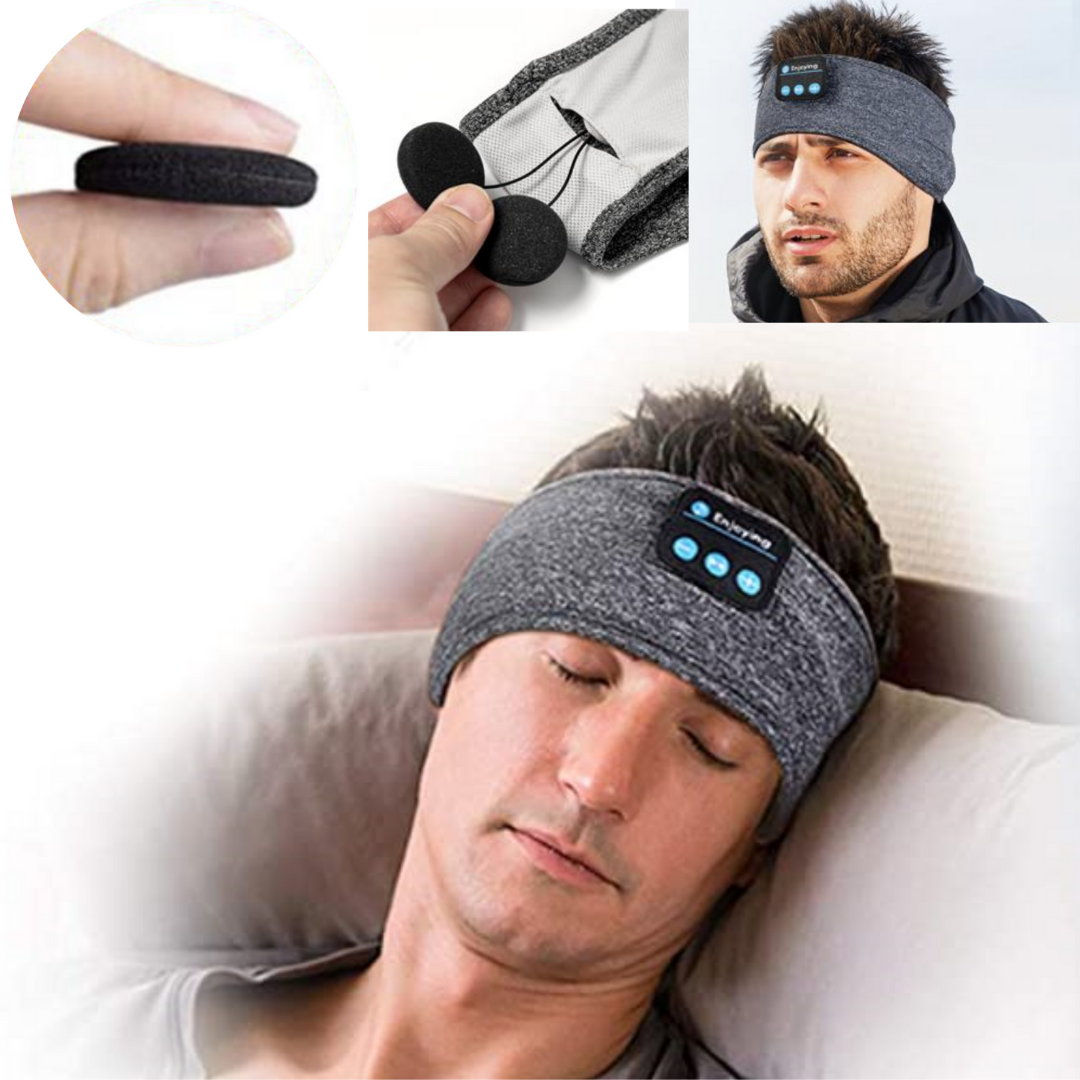 CALORA_ ZenLife | Slaapmasker en Koptelefoon 3-in-1 voor een goede nachtrust