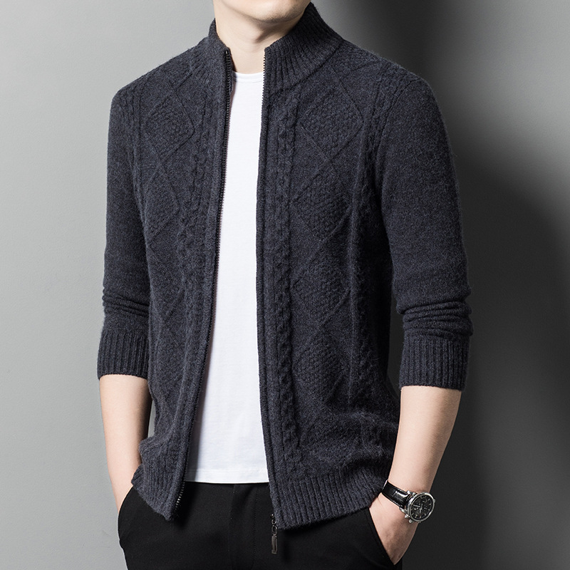 CALORA_ Stylatch | Vest met patroon en Ritssluiting