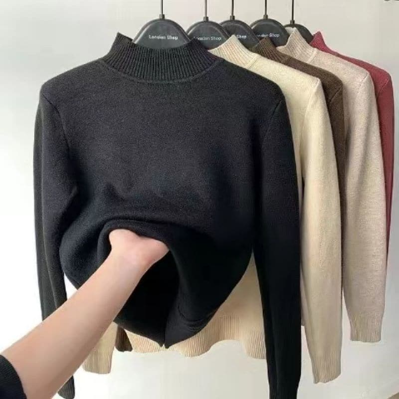 CALORA_ Pravina | Turtleneck Herfst Wintertrui voor Dames
