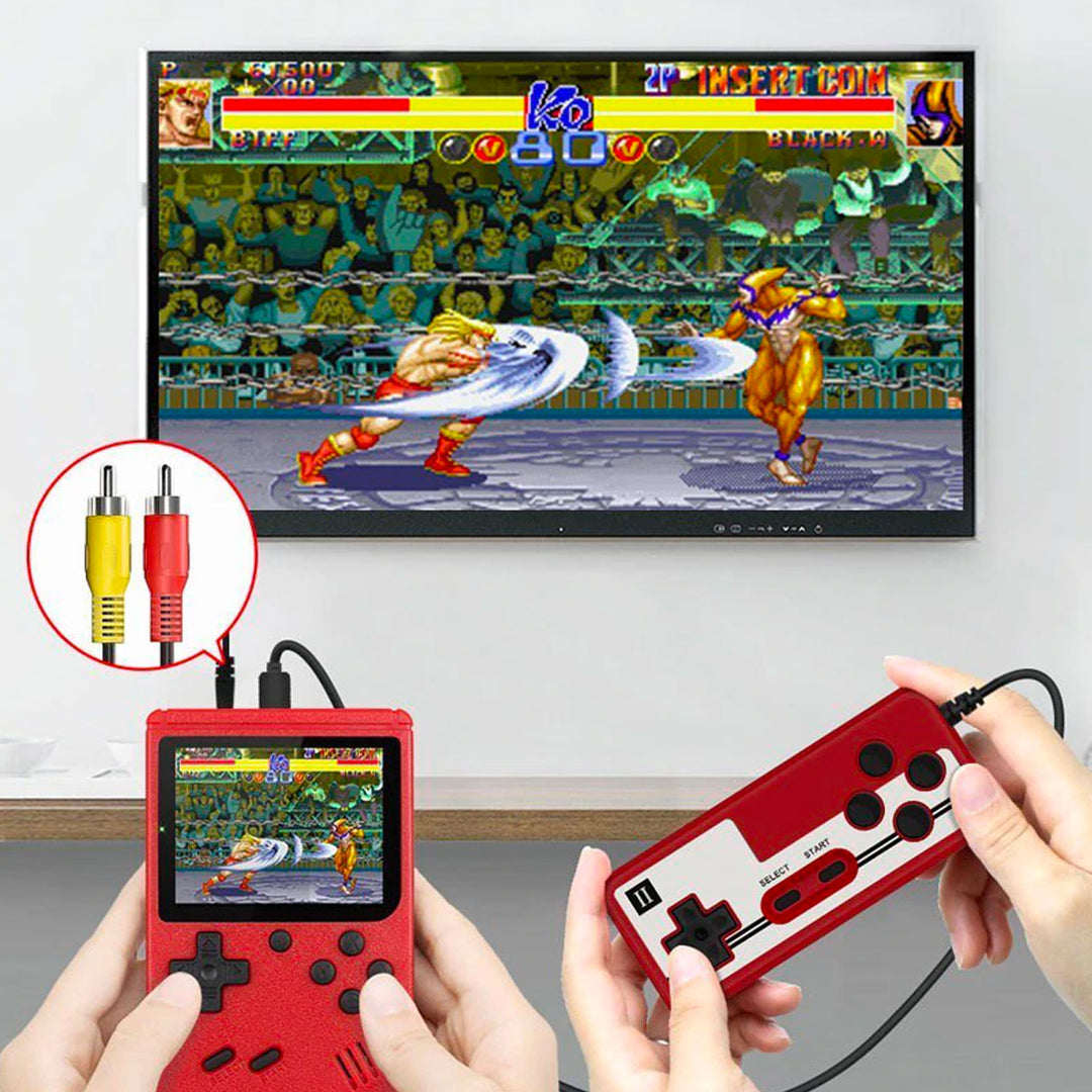 CALORA_ Gamexcape | 400-In-1 Retro Console + TV-Aansluiting - 2 Spelers