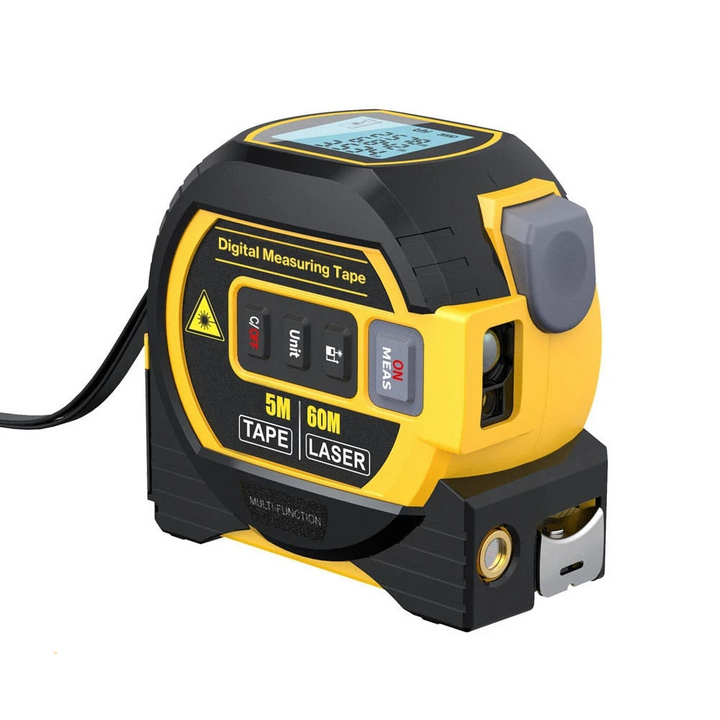 CALORA_ Duratex | 3-in-1 Infrarood Laser Meetlint - Laser & Traditioneel Rolmaat in eén