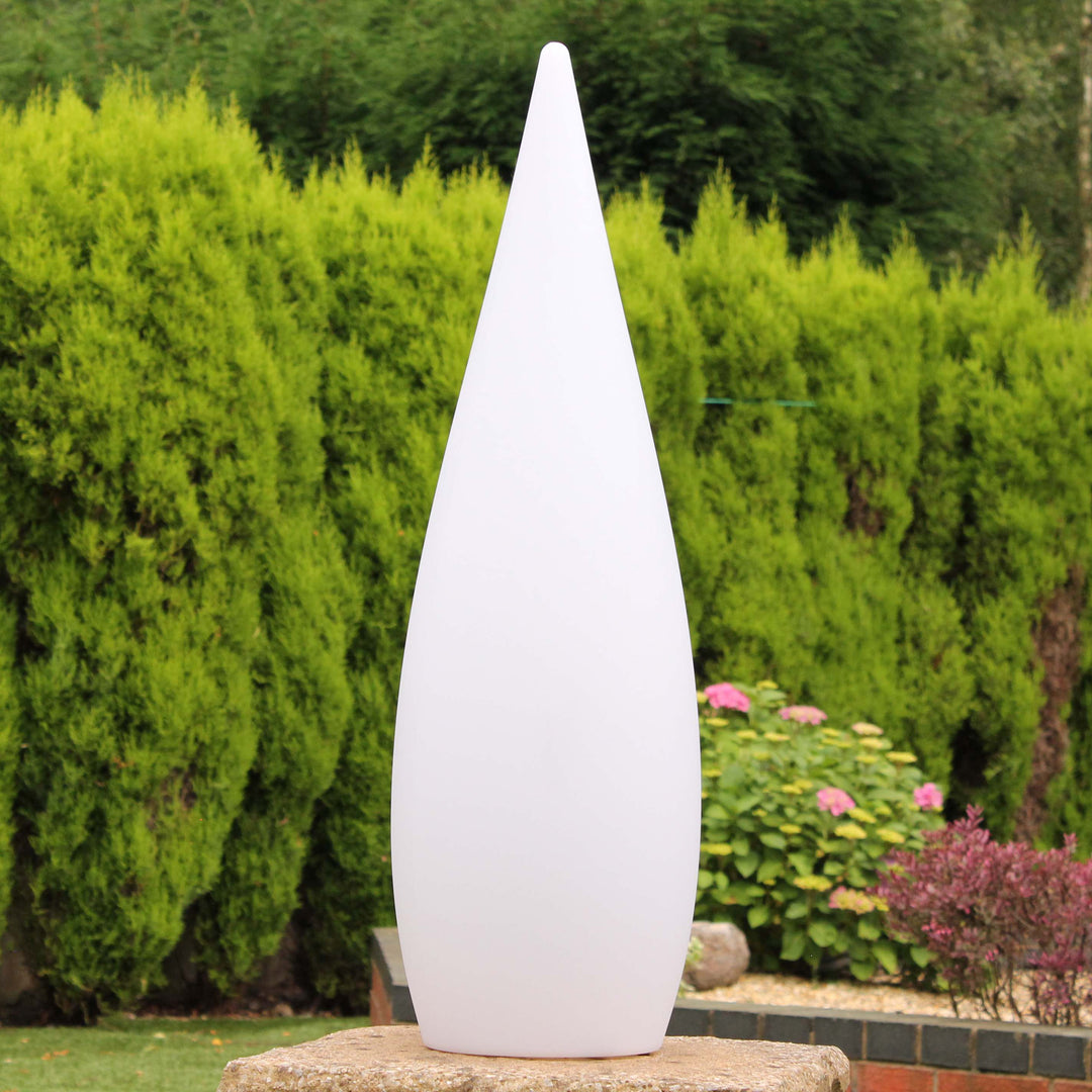 CALORA_ FlokLicht | Oplaadbare Waterdruppelvormige Lamp