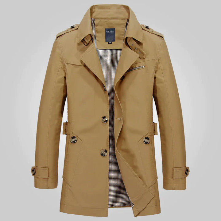 William | Elegante trenchcoat knopen