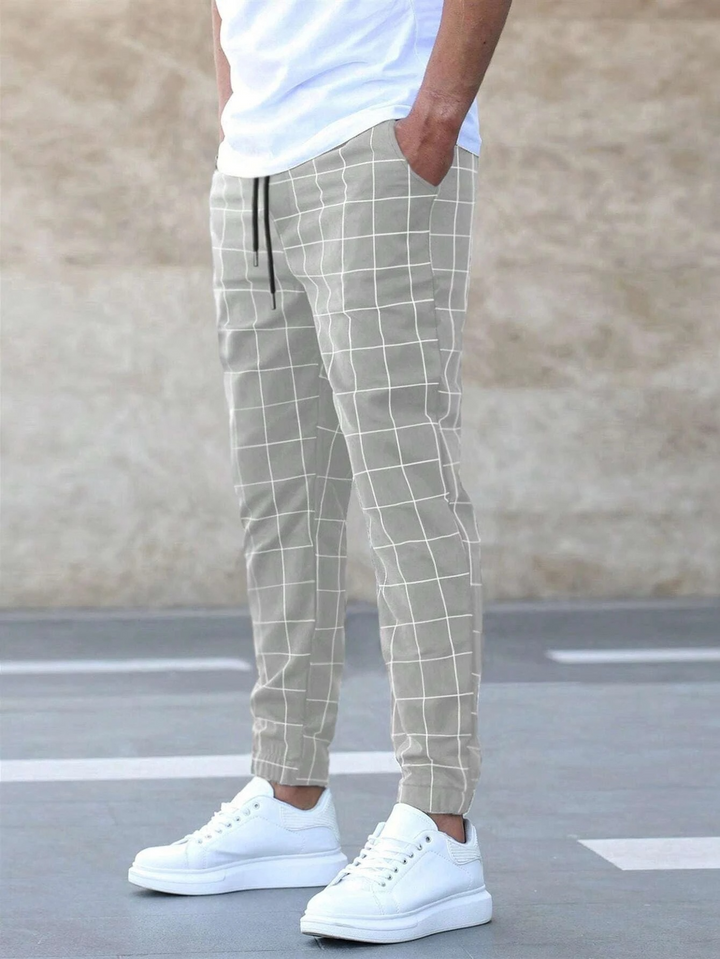 CALORA_ Comfortabele Broek voor Heren met Klassiek Design
