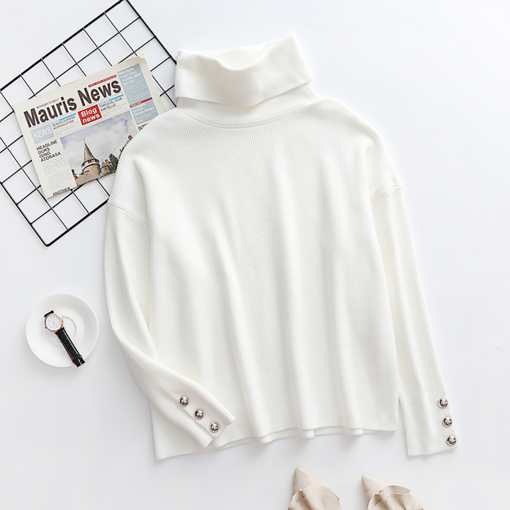 CALORA_ Pandar | Stijlvolle Turtleneck Sweater