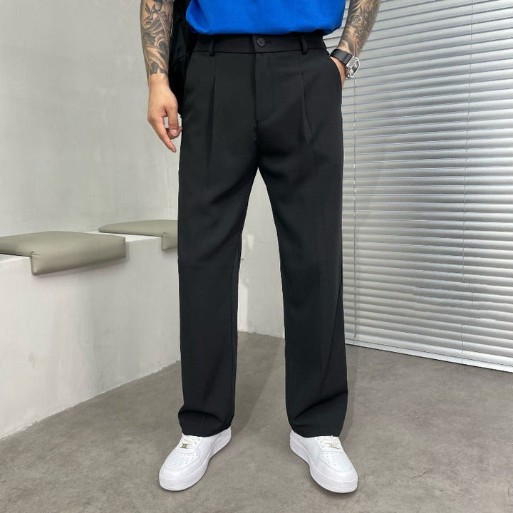 CALORA_ Stijlvolle Elegante Vrijetijdsbroek voor Heren met Comfortabele Pasvorm