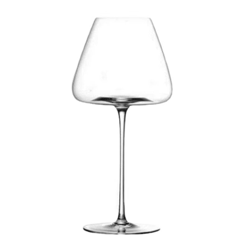 CALORA_ Sets van 4 en 6 Handgemaakte Kristallen Wijn- en Champagneglazen