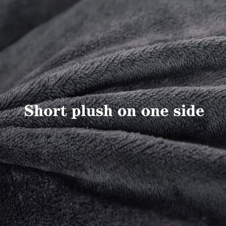 CALORA_ QualityQuilts | Luxe Pluche Dekbed voor Herfst en Winter, Antistatisch en Lichtgewicht, Modern Design