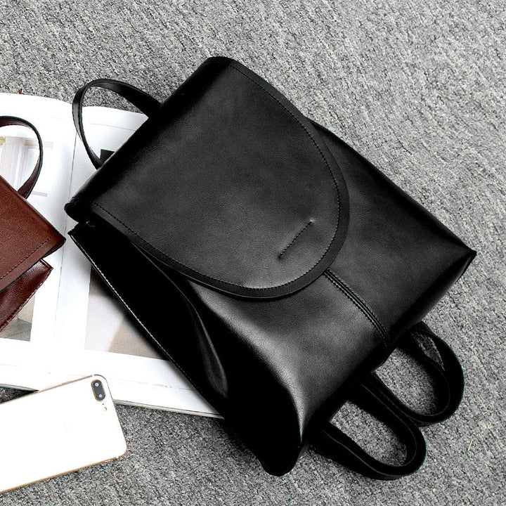 CALORA_ Trendy Leren Mini Rugzak Voor Vrouwen - Luxe en Veelzijdig