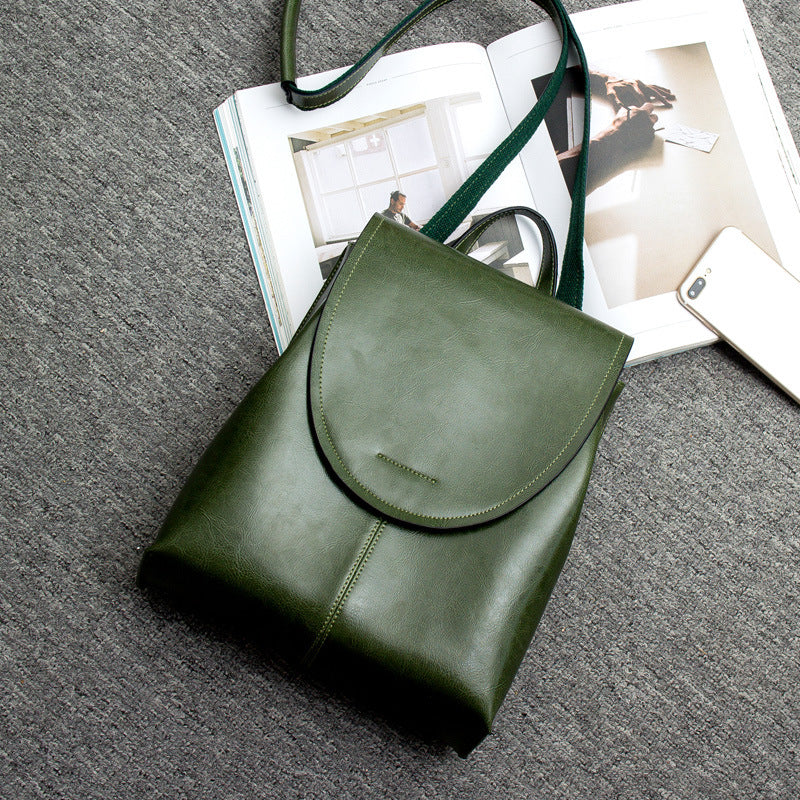 CALORA_ Trendy Leren Mini Rugzak Voor Vrouwen - Luxe en Veelzijdig