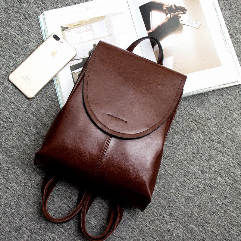 CALORA_ Trendy Leren Mini Rugzak Voor Vrouwen - Luxe en Veelzijdig